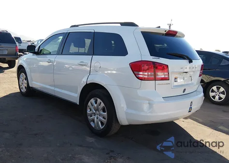 2018 Dodge Journey Se from USA, damaged, VIN 3C4PDCAB4JT443230